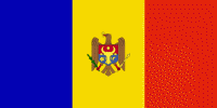 Drapeau de la Moldavie