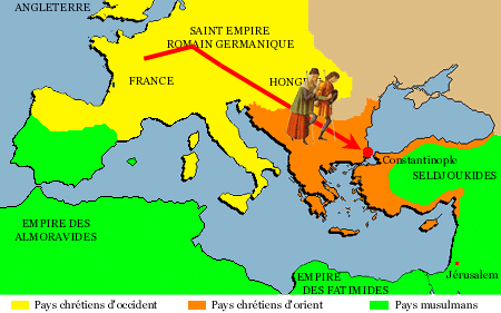 Carte de la croisade populaire